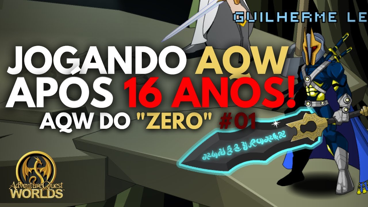 RETORNANDO AO AQW DEPOIS DE 16 ANOS + GASTANDO DOIS DONATEDS! - AQW do “zero” #01