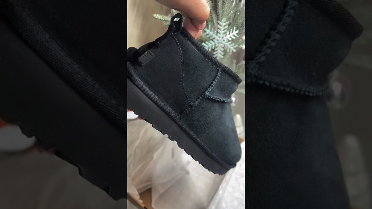 Ultra mini Ugg black version still available! #shortsvideo