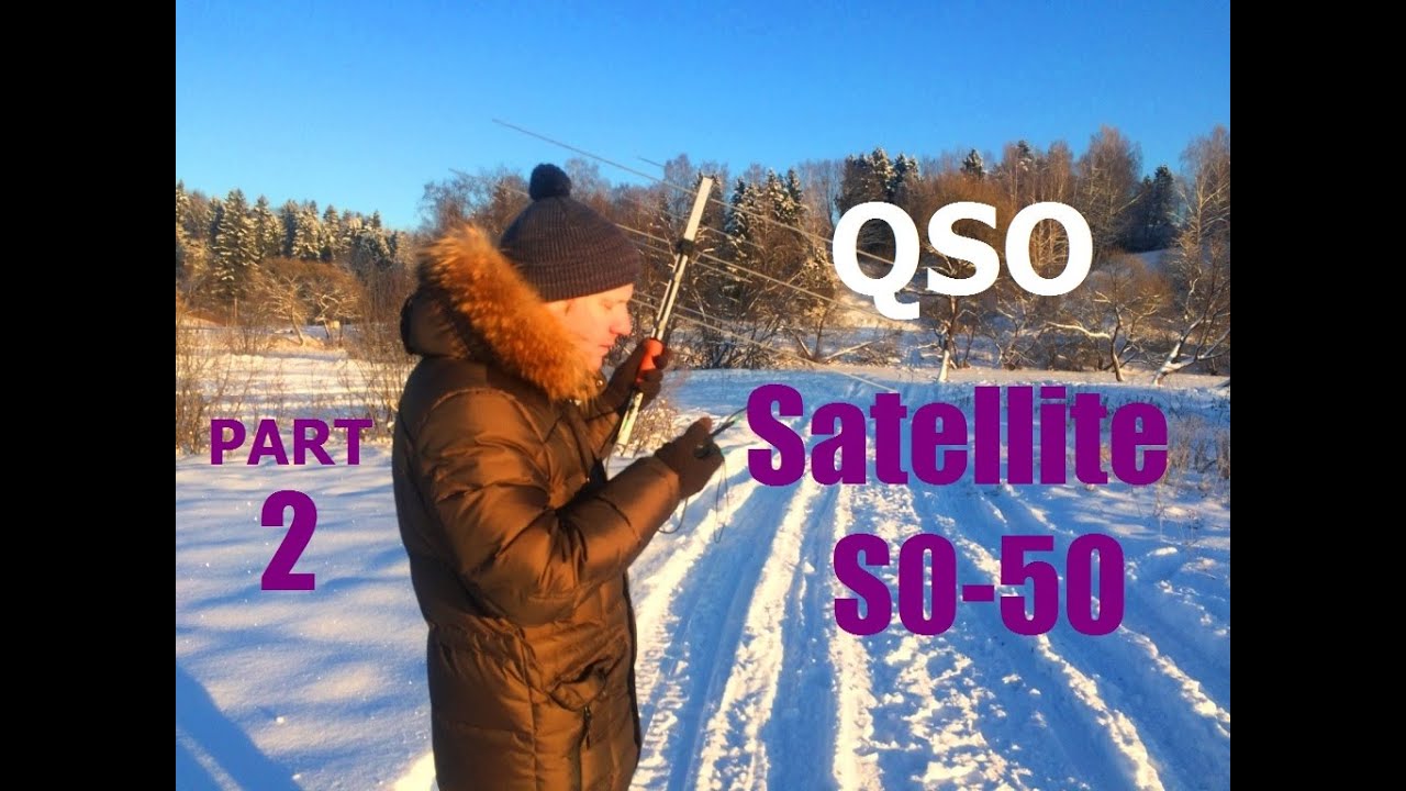 SO-50 Satellite In Russian winter -20°C.