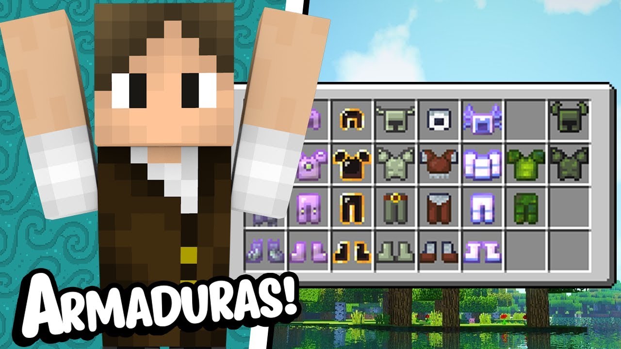 Minecraft Épico #78: CONSEGUI 8 ARMADURAS DE UMA SÓ VEZ PARA A COLEÇÃO!