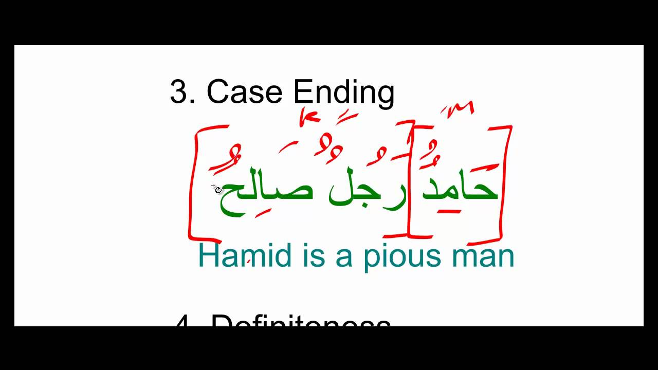 Arabic Grammar: Lesson 11; Mawsuf and Sifah (Adjectives)