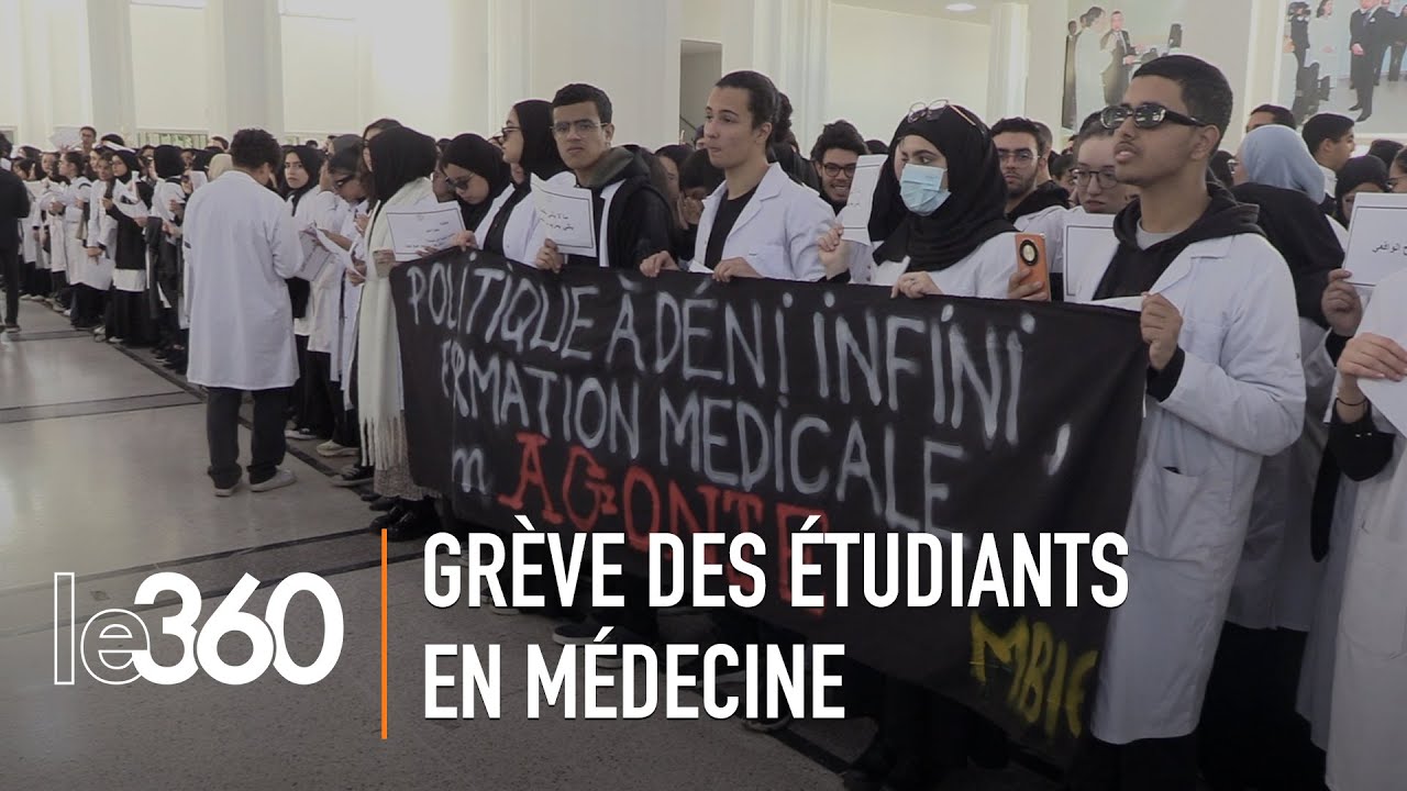 Les étudiants en médecine poursuivent leur grève et maintiennent le boycott des examens et stages