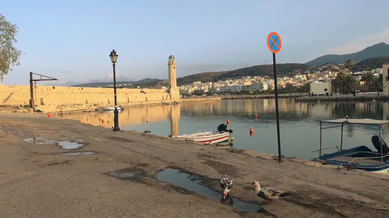 Rethymno Kreta im Frühling - Spring in Rethymno Crete ❤️🧡😍