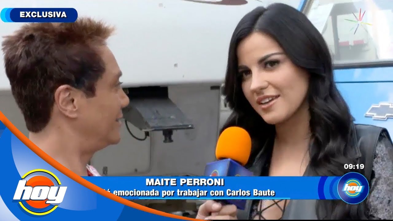 Carlos Baute y Maite Perroni hacen dueto | Desayunando y Chismeando | Hoy