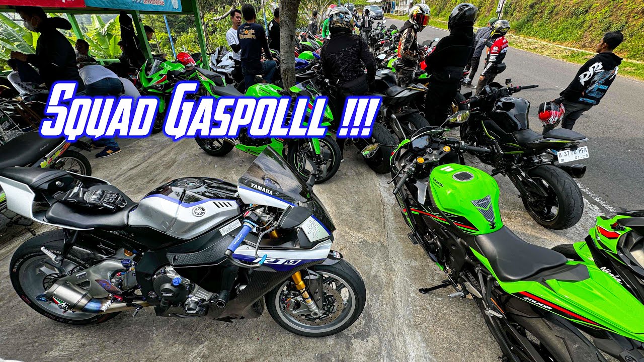 R1M Nge-Lembang !! Perdana Geber dan Corneringan | RSV4 ZX10R Z1000