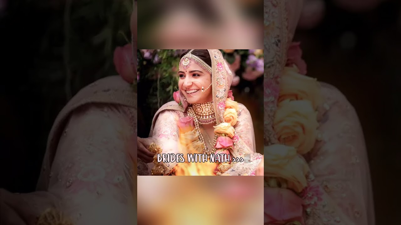 Baap re shaadi pr nath ni pehna!!! #bollywoodhub