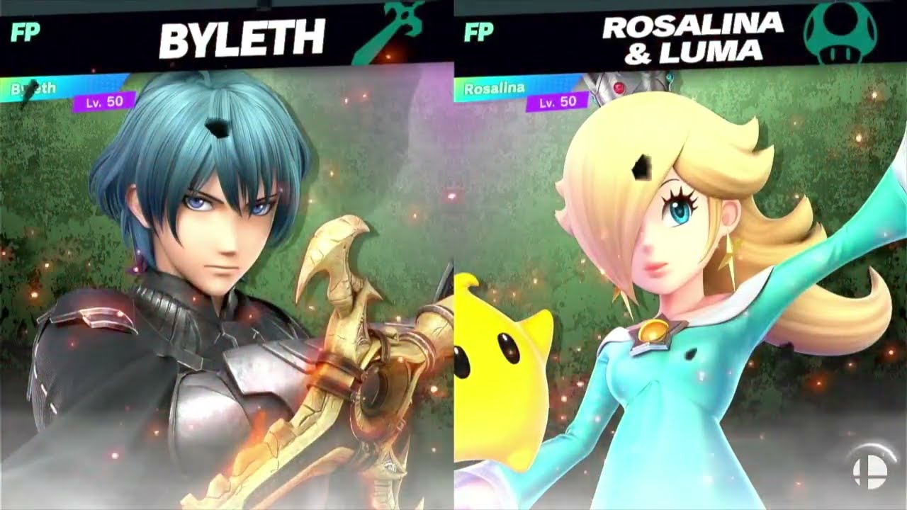 Super Smash Bros Ultimate Amiibo Fights Byleth vs Rosalina