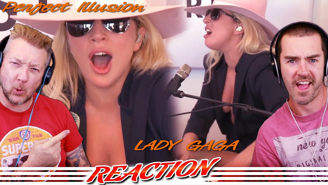 Lady Gaga REACTION - Perfect Illusion Acoustic (LIVE)