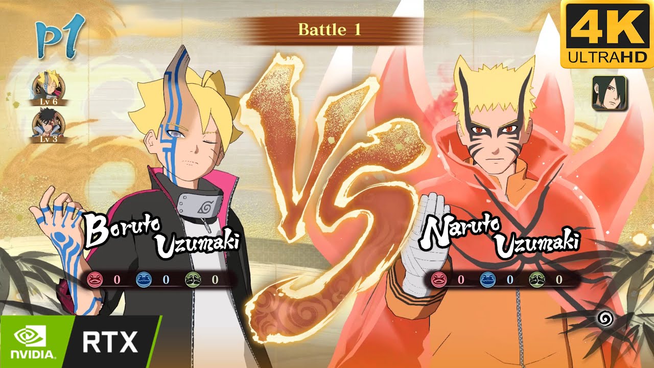 BORUTO VS NARUTO BARYON|| NARUTO X BORUTO Ninja STORM|| ULTRA HARD Gameplay (4K 60FPS HIGH SETTINGS)