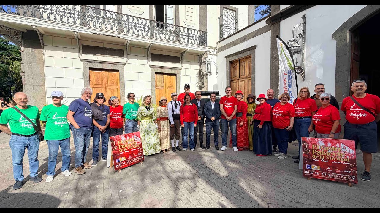 Arucas se prepara para un viaje mágico con 'El gran Palacete de la Navidad de los sueños'