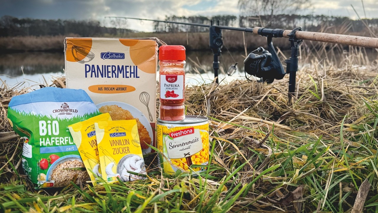Karpfenangeln im Winter 🥶 Supermarkt Futter statt teurem Boilie