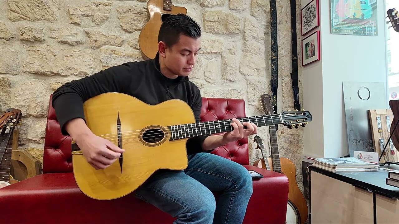 Lola Mazaud #2 - Busato style Gypsy Jazz Guitar Demo