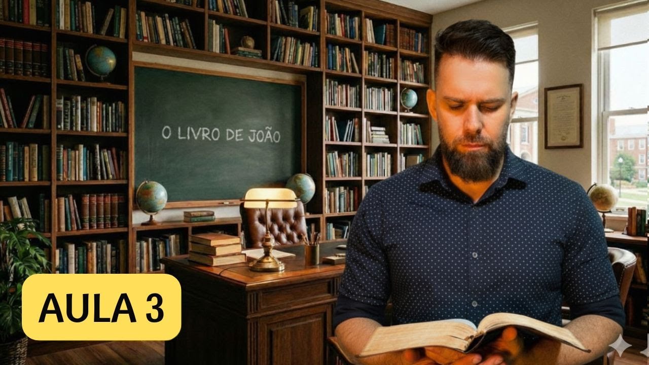 O EVANGELHO DE JOÃO – Aula 3 | JOÃO 2 | O PRIMEIRO SINAL DE JESUS E A PURIFICAÇÃO  | Estudo Bíblico