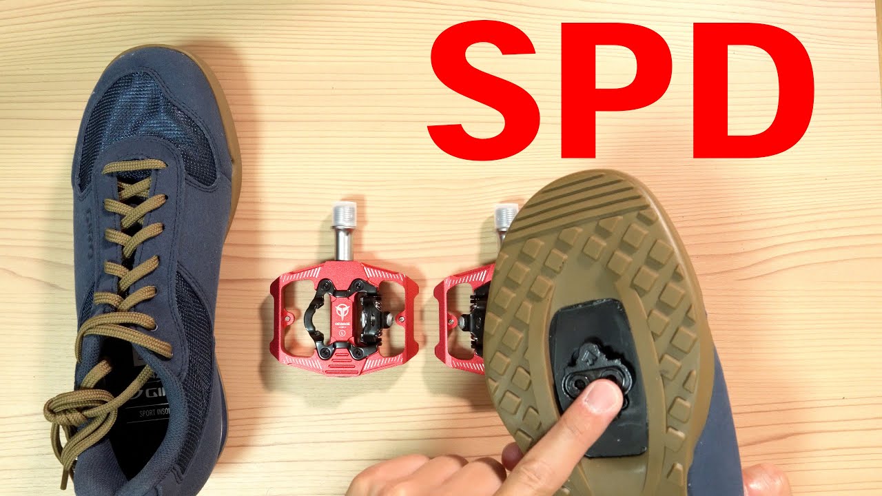 ミニベロでSPDペダルにしてみる。シューズやクリート取付、ペダル取付準備です。
