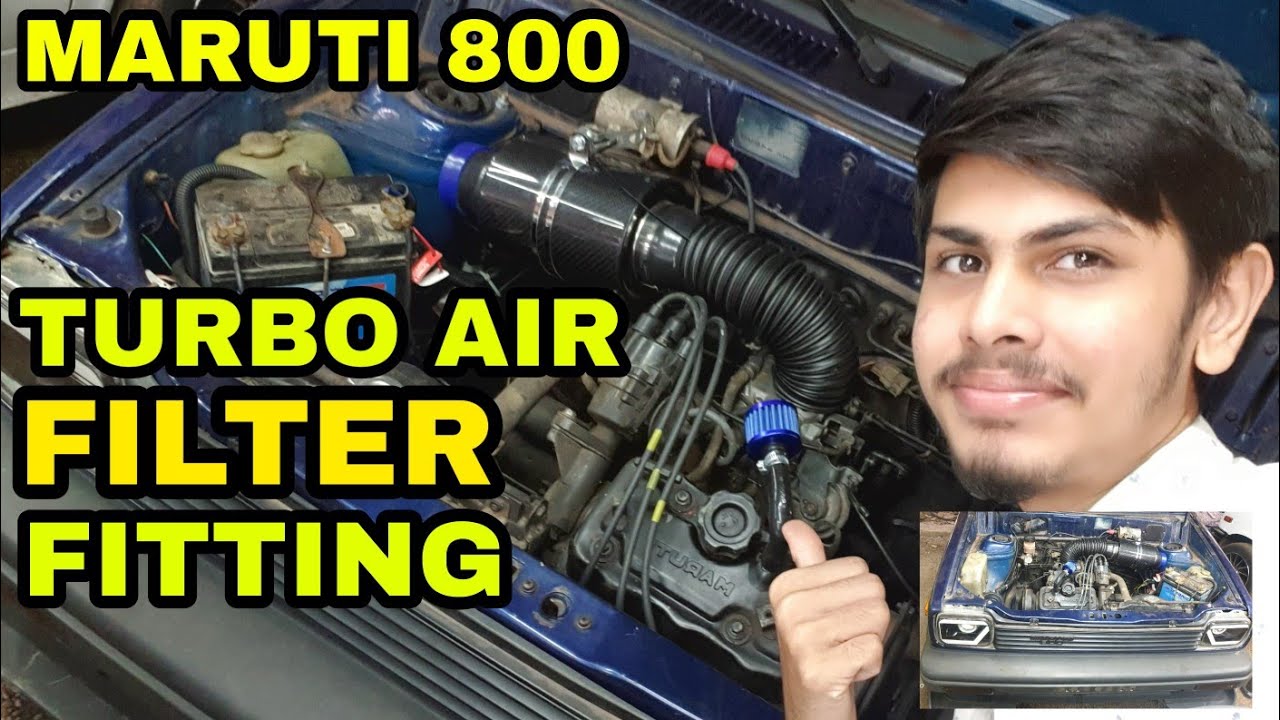 MARUTI 800 TURBO KIT FITTING AIR FILTER || TECH TRIP BROS || വണ്ടിയുടെ പുളിങ്ങ വരെ കൂടും വേറെ ലെവൽ |
