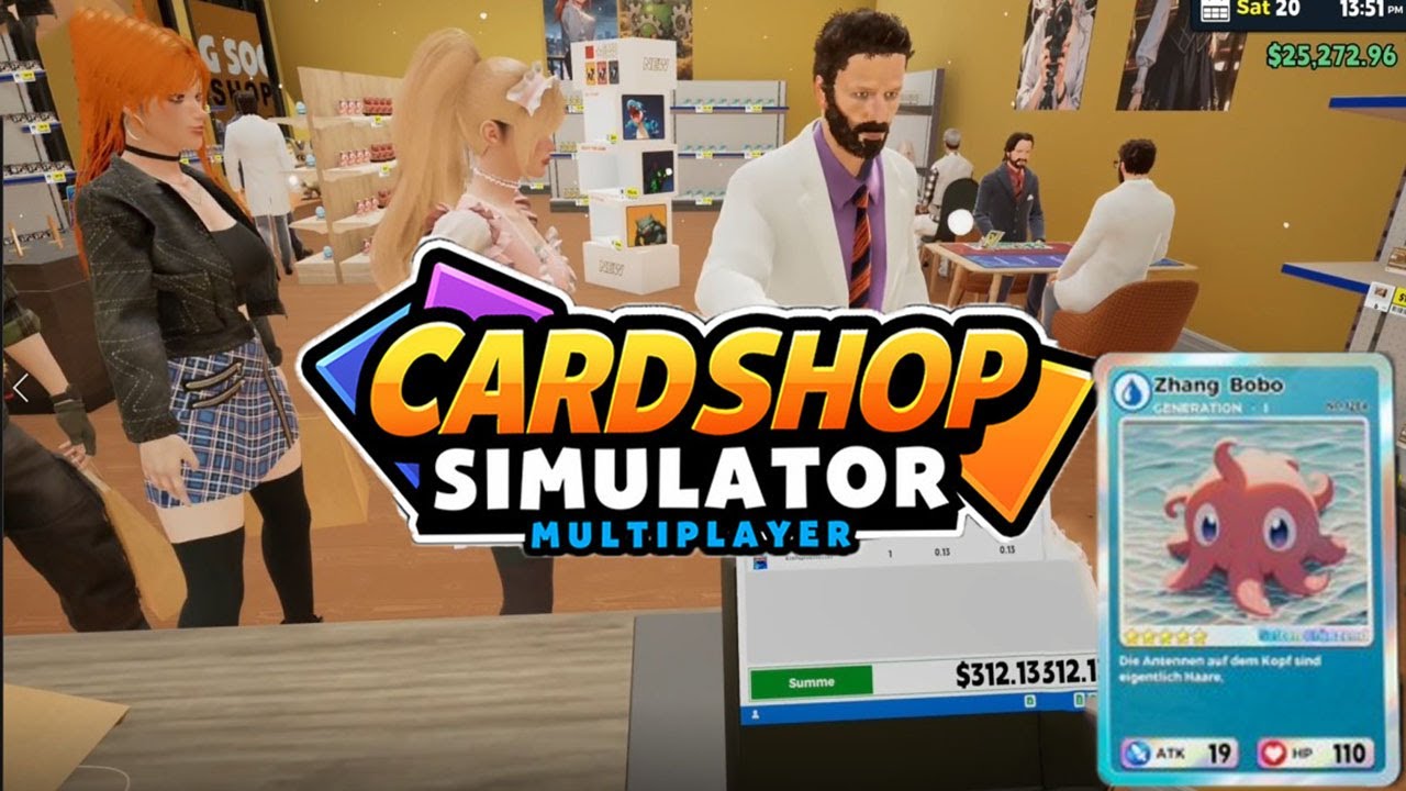 Er hat keine Chance, gegen unseren Otter | Card Shop Simulator Multiplayer #8