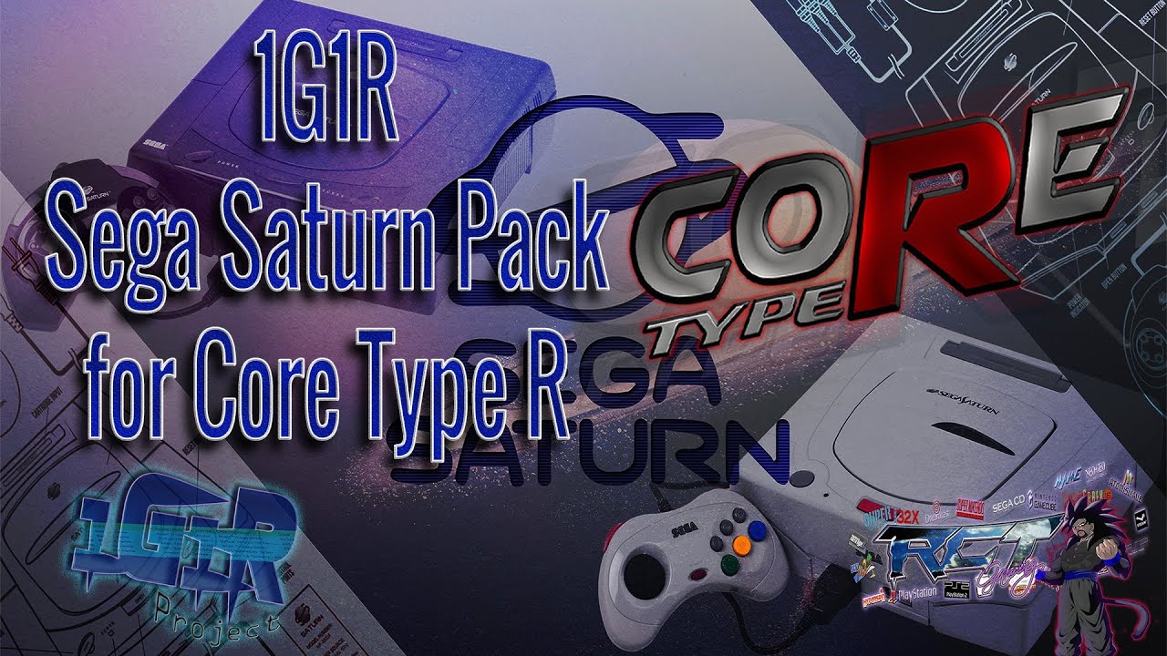 Sega ❤: Sega Saturn Core Type R (1g1r pack)