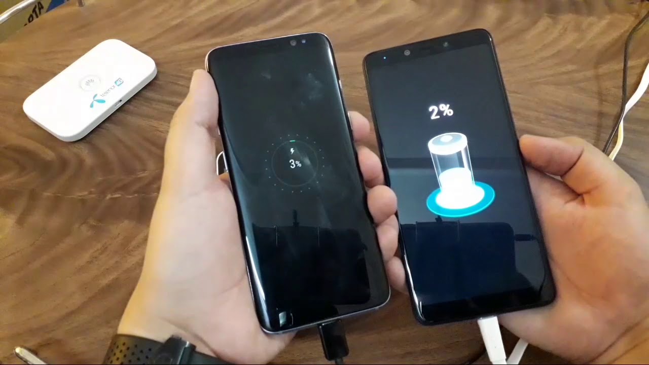 The Charge Speed Test. The Samsung S8 fast Charger Vs The Infinix Note 5 Xcharge