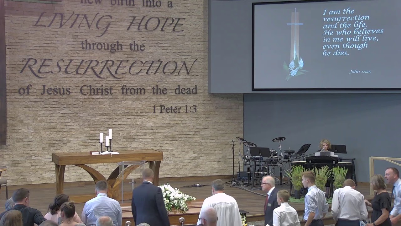 Funeral Service for Gerald Leroy Olson with ASL interpretation