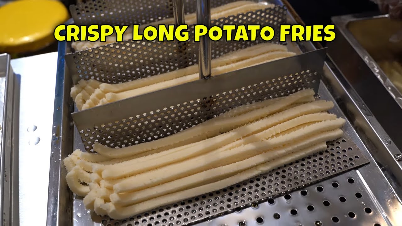 Long Potato Fries | Kentang Panjang | Indonesian Street Food