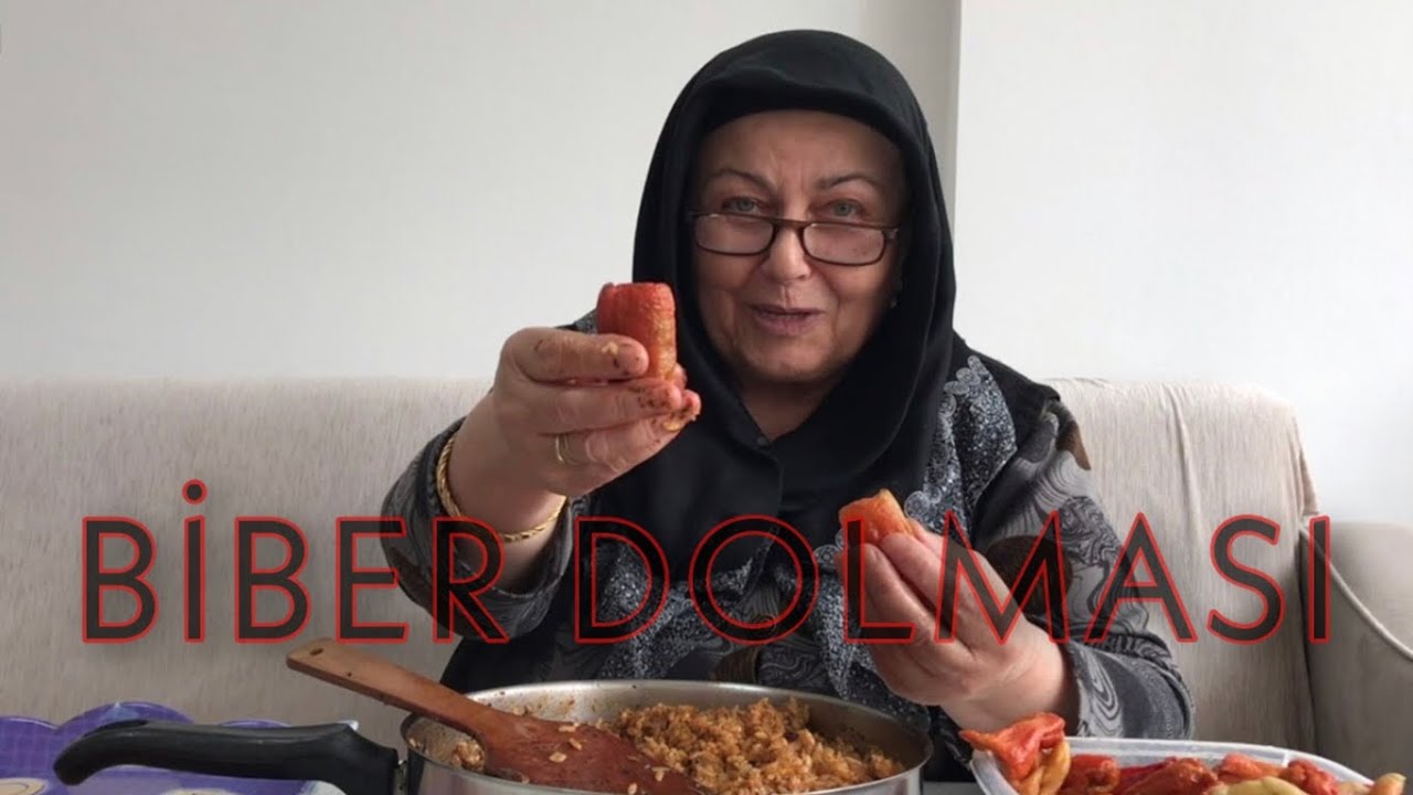 BİBER DOLMASI NASIL YAPILIR ? ( SOHBETLİ DOLMA YAPIMI )