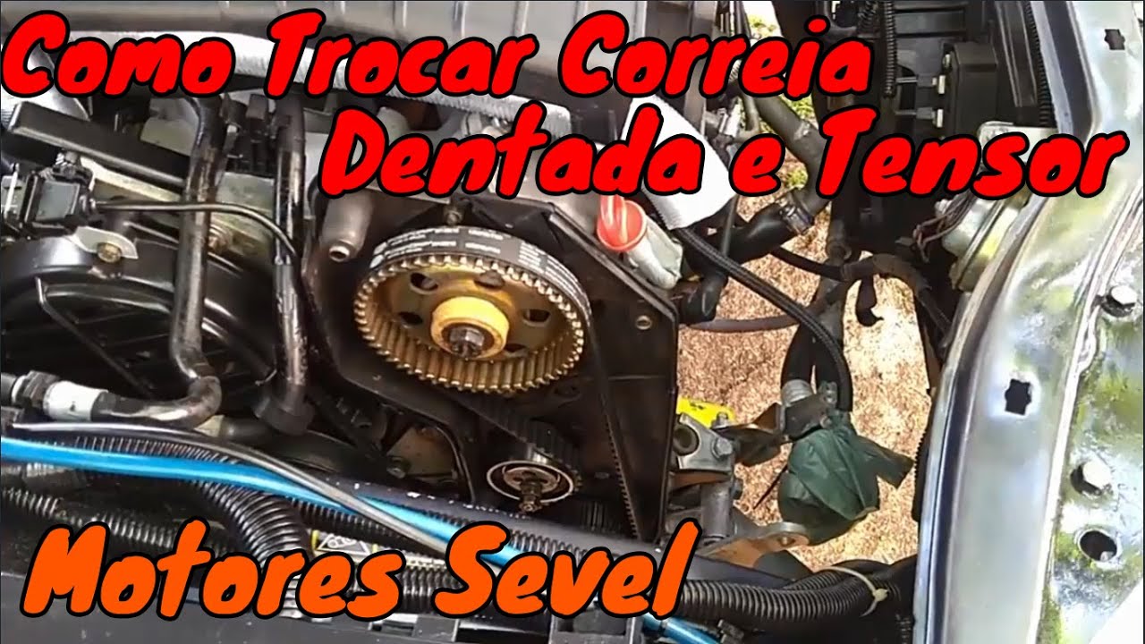 FIAT TIPO - Troca Correia Dentada e Tensor - Colocar Motor no Ponto