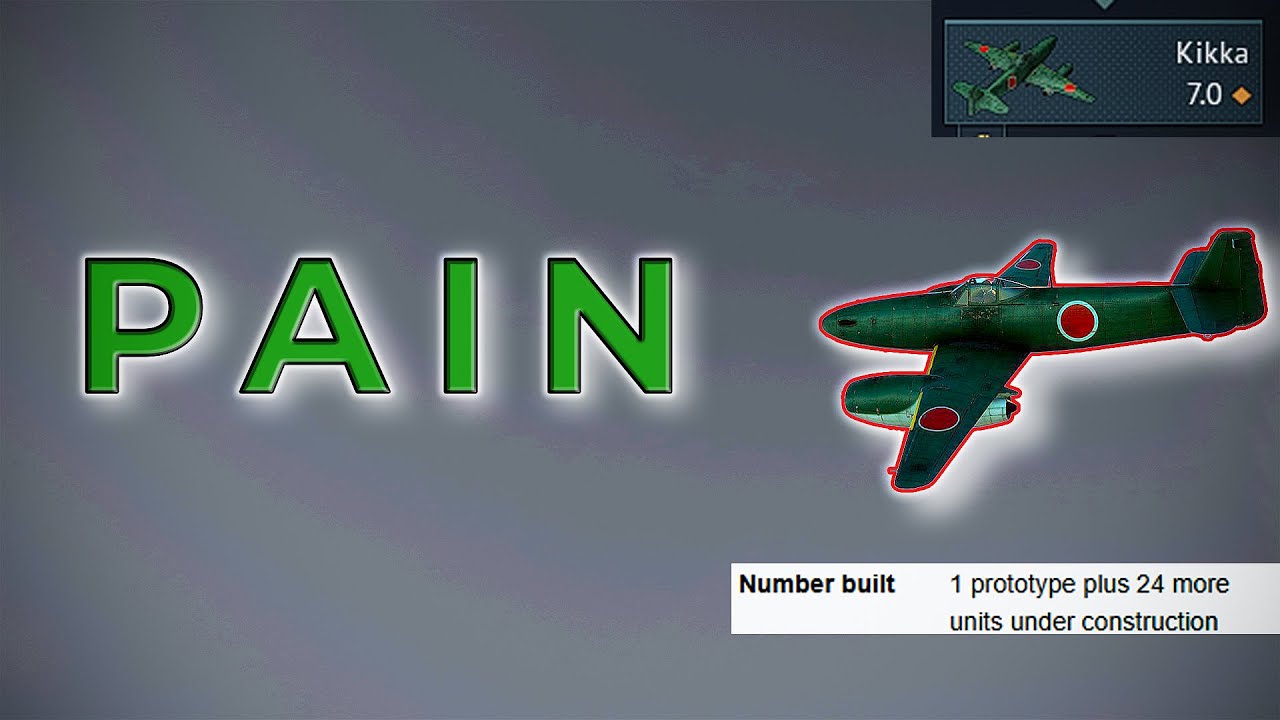 My First Jet in War Thunder : Kikka