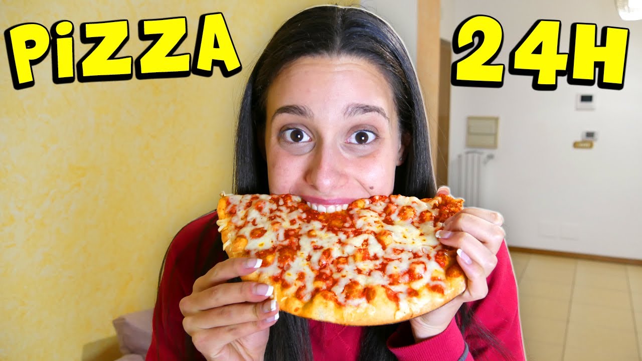MANGIAMO SOLO PIZZA PER 24 ORE!!