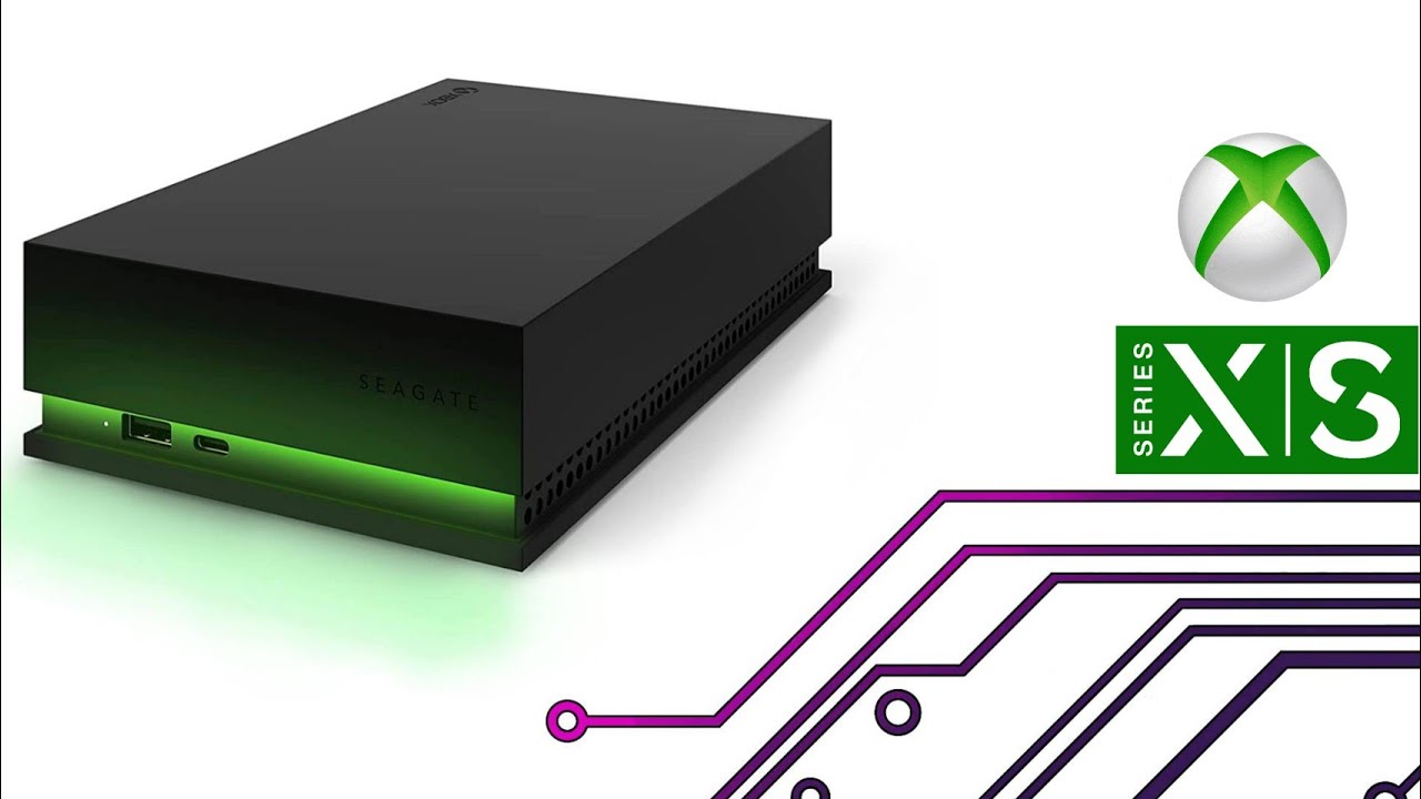 Xbox Series X Storage - SeaGate 8tb Game Hub