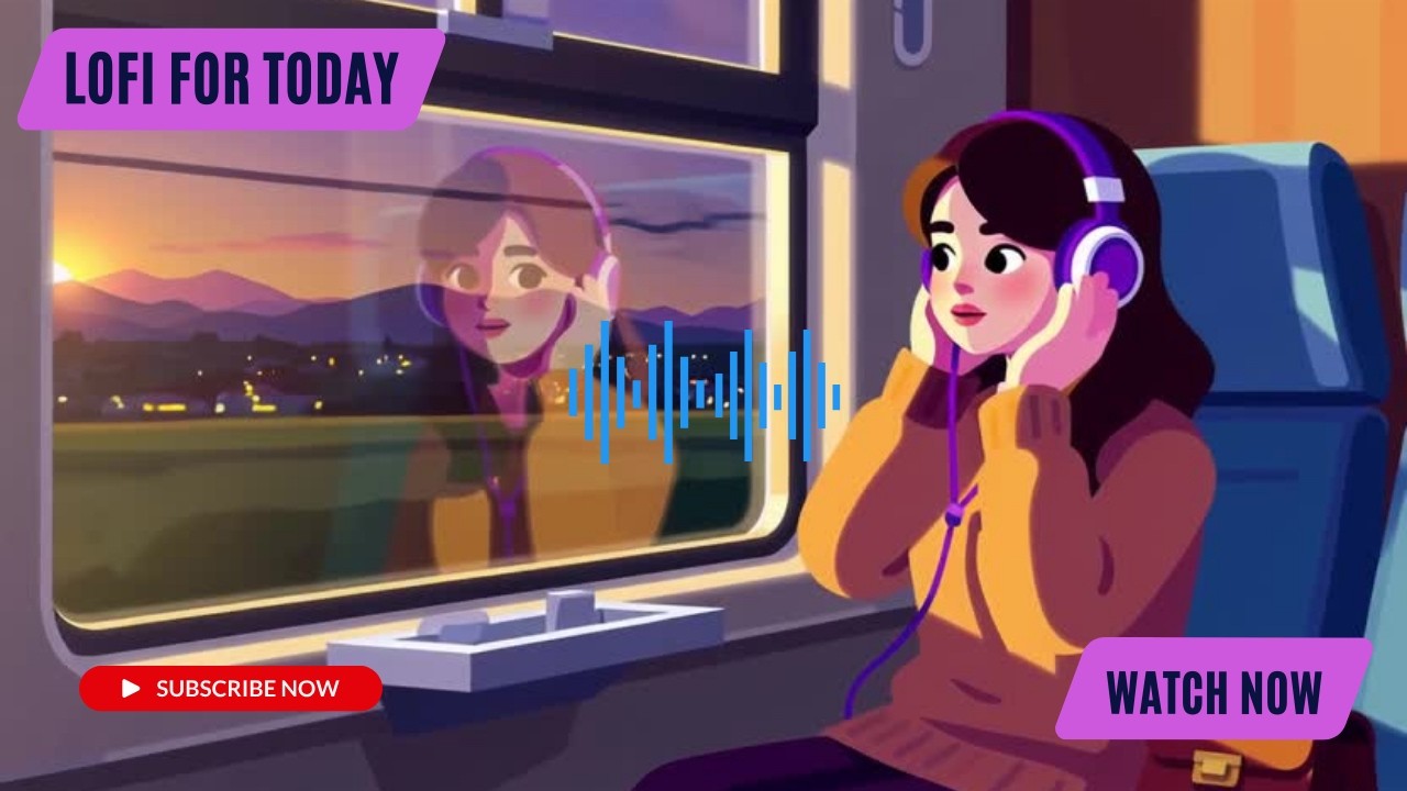 Traveling to You: Emotional Sunset Lofi for Long Train Rides | Lofi for Today