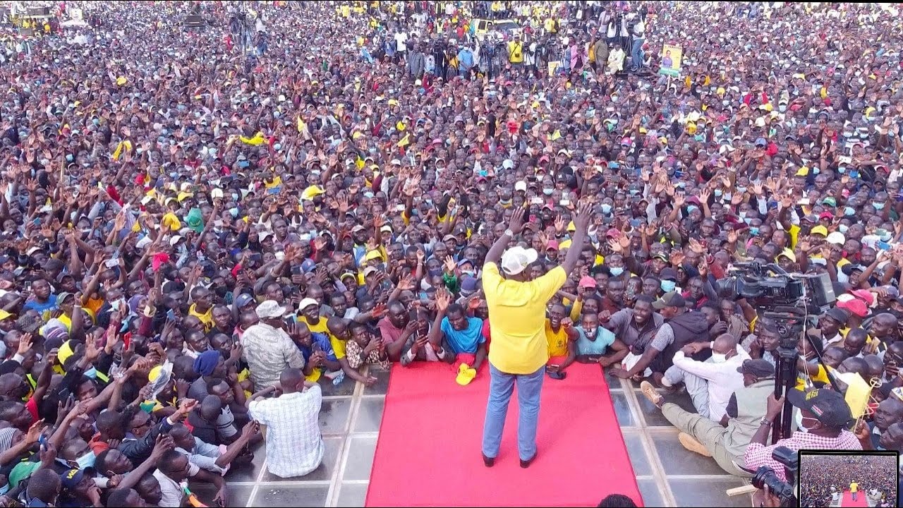 WATCH THIS!! DP RUTO'S HISTORIC RALLY IN ELDORET HIGHLIGHTS!!