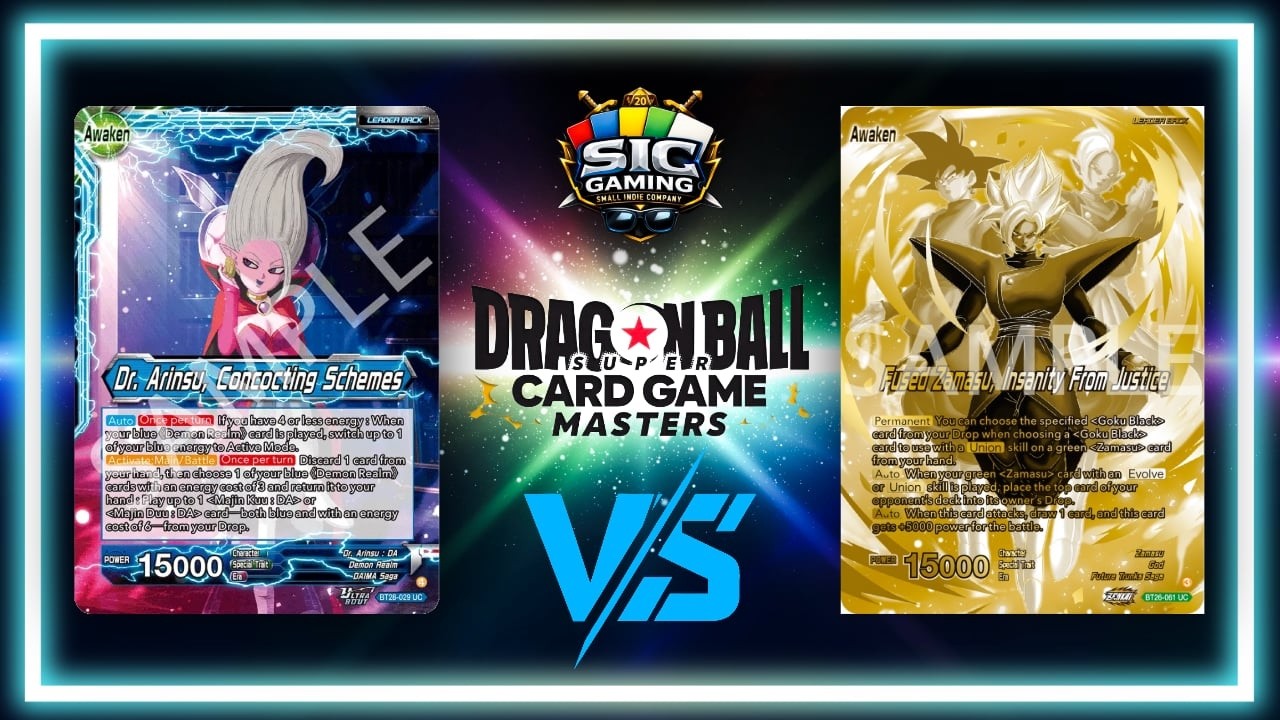 DBS Masters: Arinsu VS Zamasu