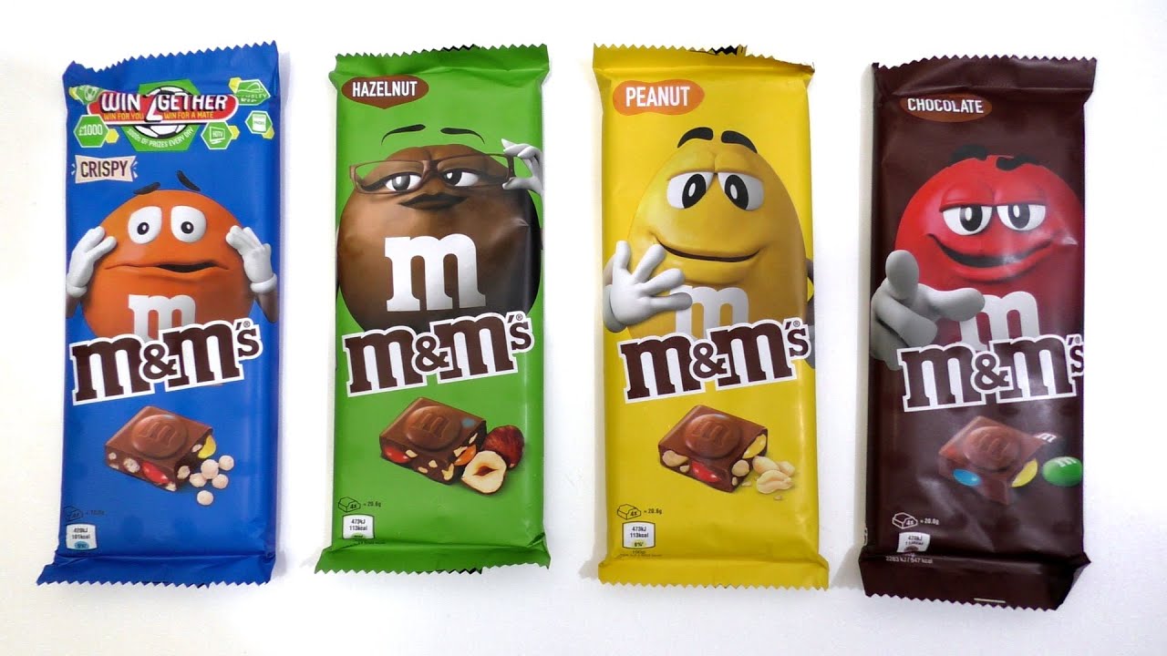 m&m's Chocolate Bars [4 flavors]