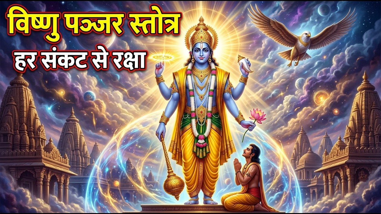 Vishnu Panjar Stotram | विष्णु पंजर स्तोत्र | हर संकट से रक्षा होगा | गुरुवार को सुने विष्णु स्तोत्र