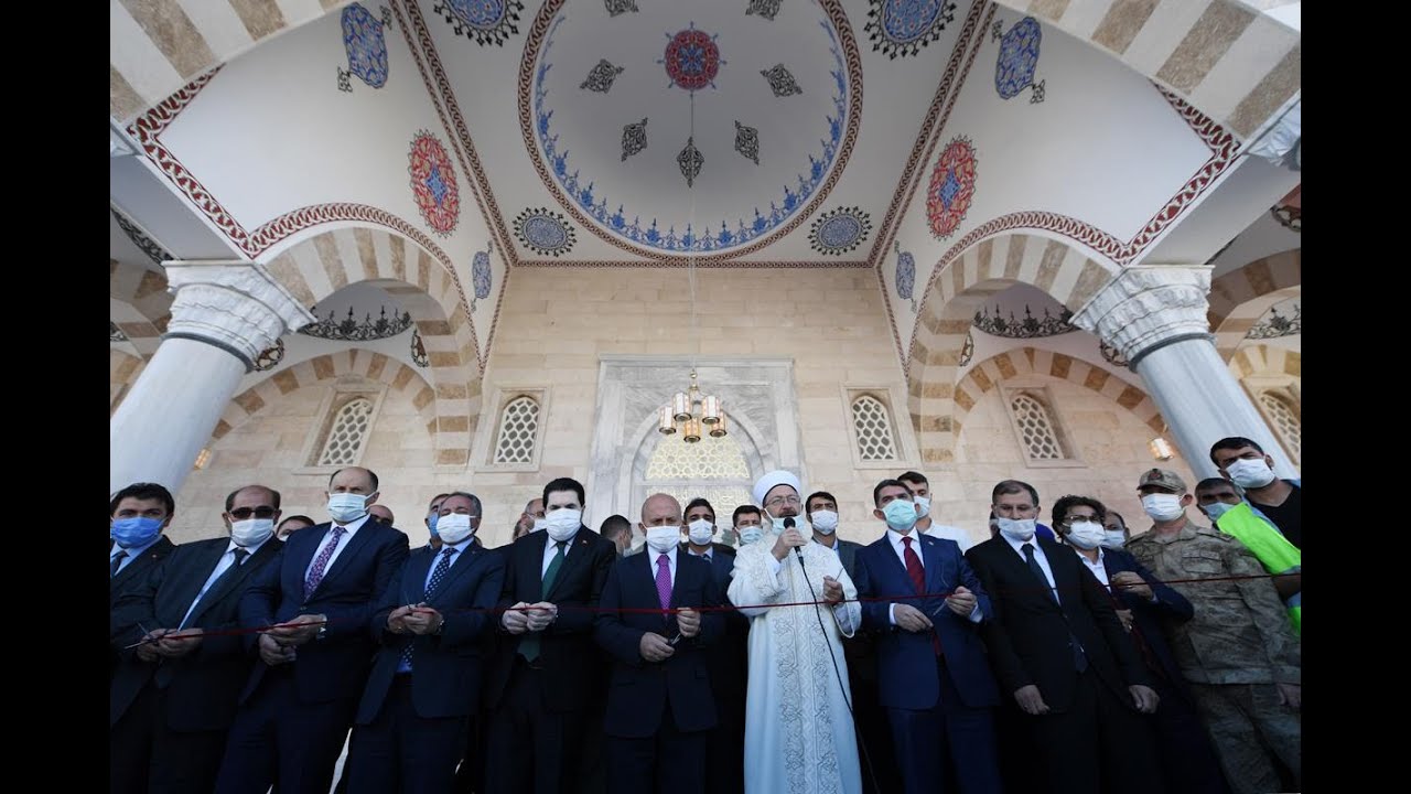 Patnos Recep Tayyip Erdoğan Camii dualarla a&ccedil;ıldı
