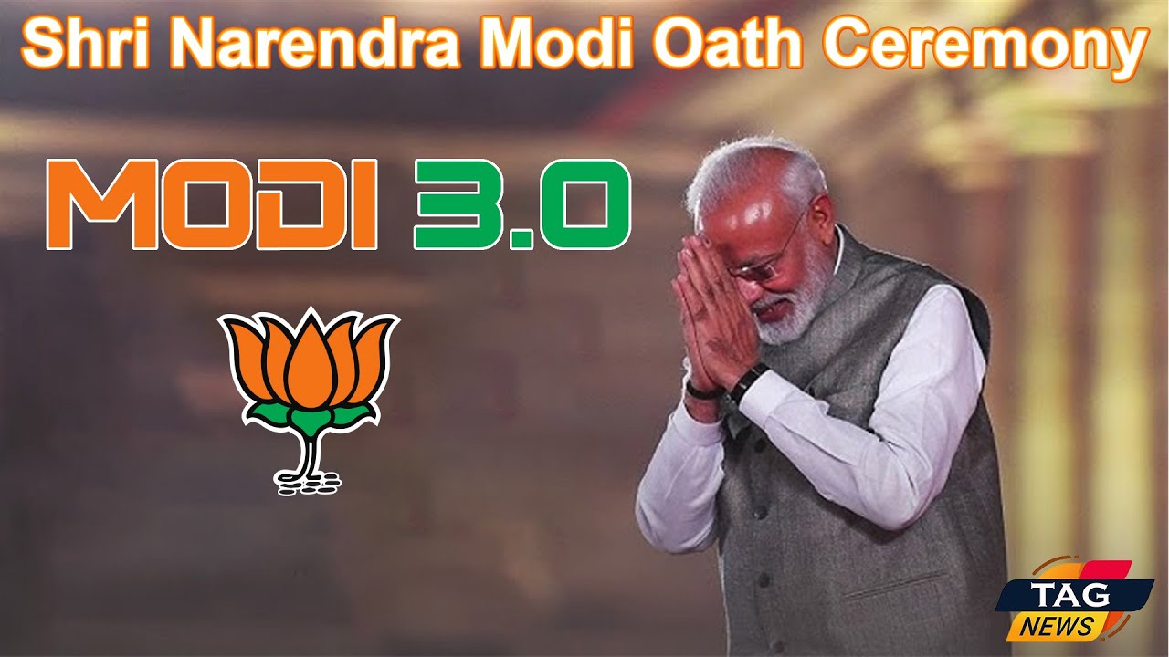 Shri Narendra Modi Oath Ceremony Live | Modi's Cabinet 2024 Live | Modi 3.0