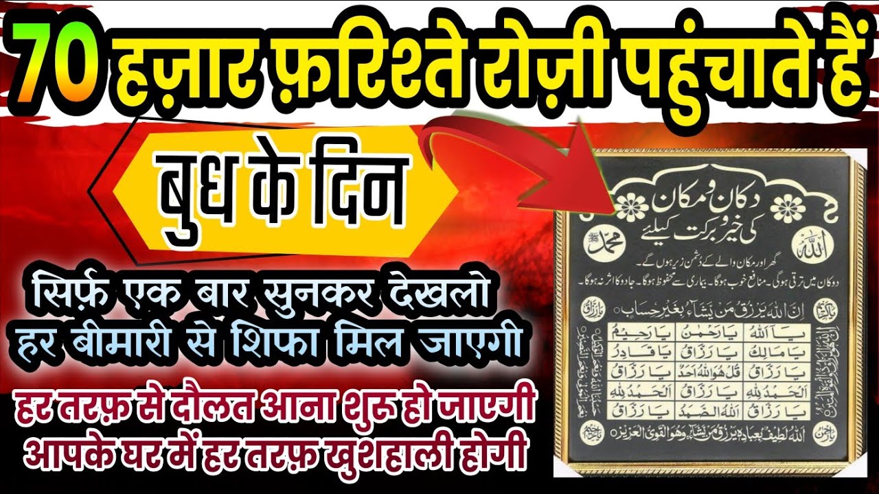 पूरे महीने फ़रिश्ते रोज़ी लाते रहेंगे 😳 || ये दुआ सुनो || Morning Dua | Barkat ki Dua | Dua For Rizq