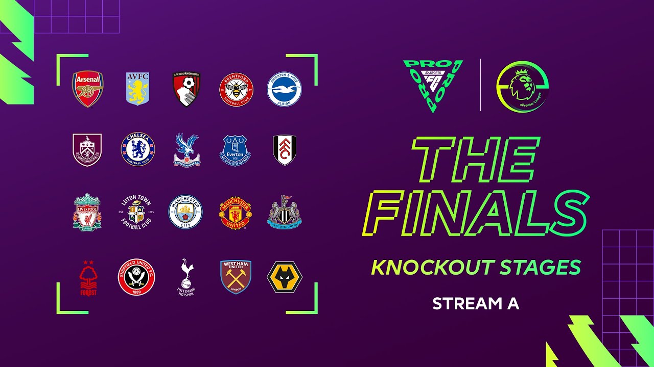 ePremier League 2023/24 Knockouts | Round of 16 & Round of 8 | Stream A | FC 24
