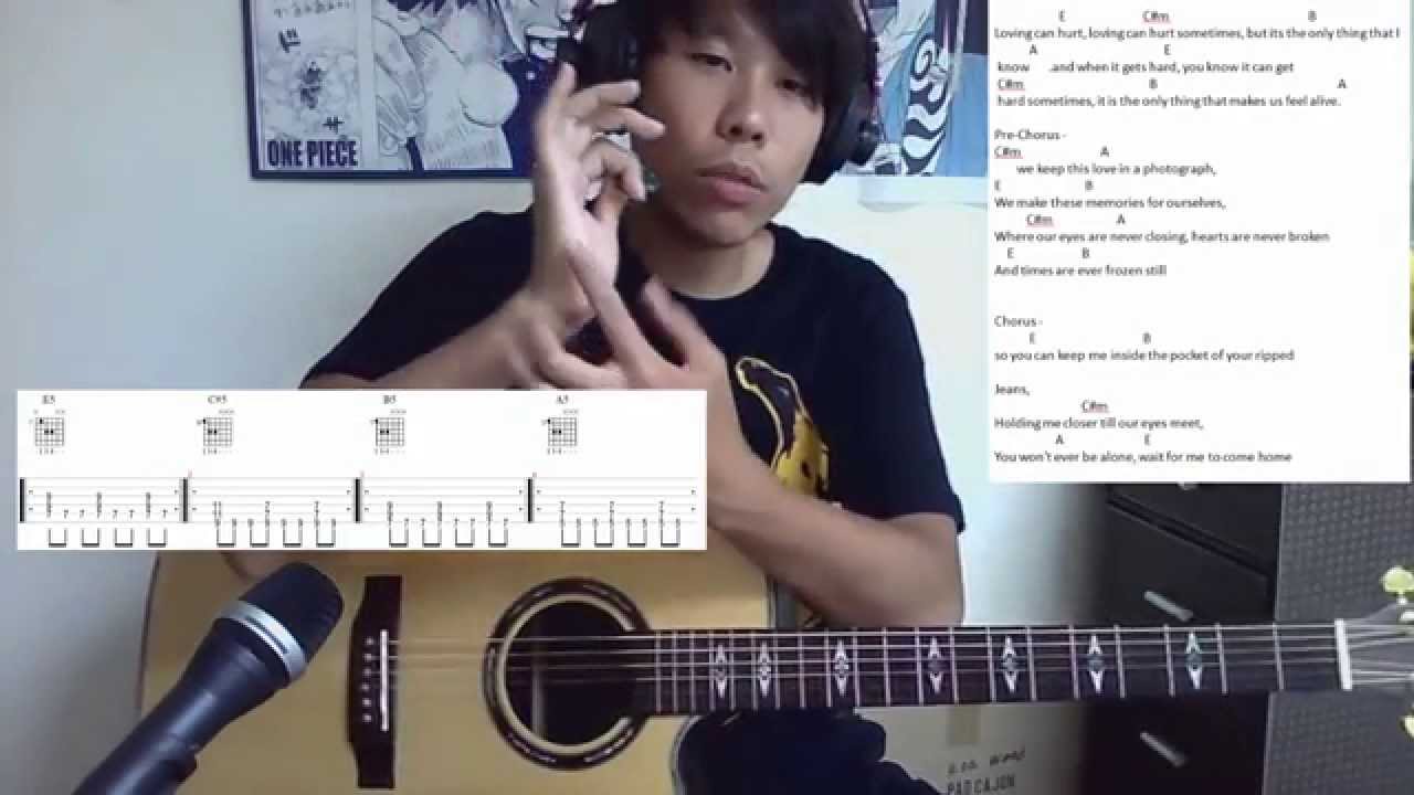 Photograph 結他譜 CHORD譜 結他教學