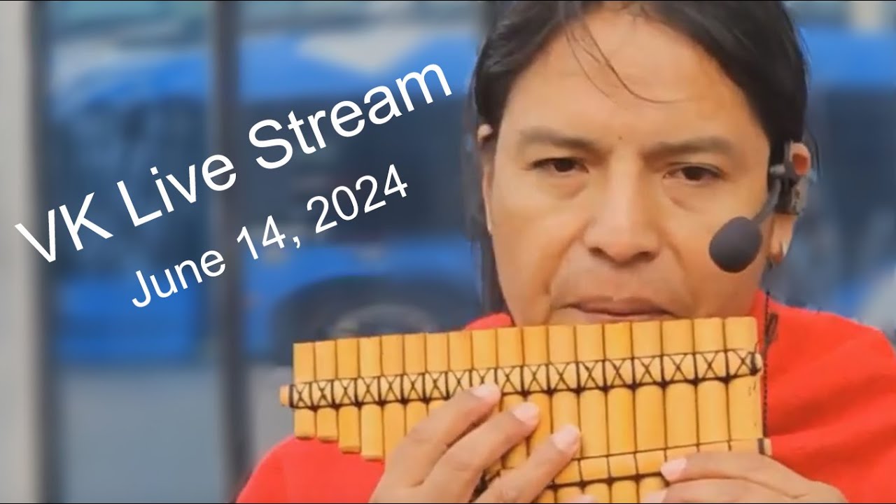 VK Live Stream. June 14, 2024 (Very windy! Low sound quality!)