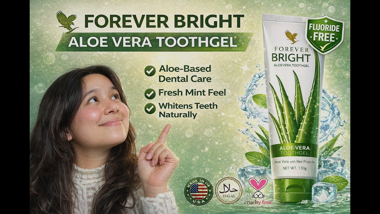 ⭐ Forever Bright Toothgel | Aloe Based Dental Care | Fluoride Free