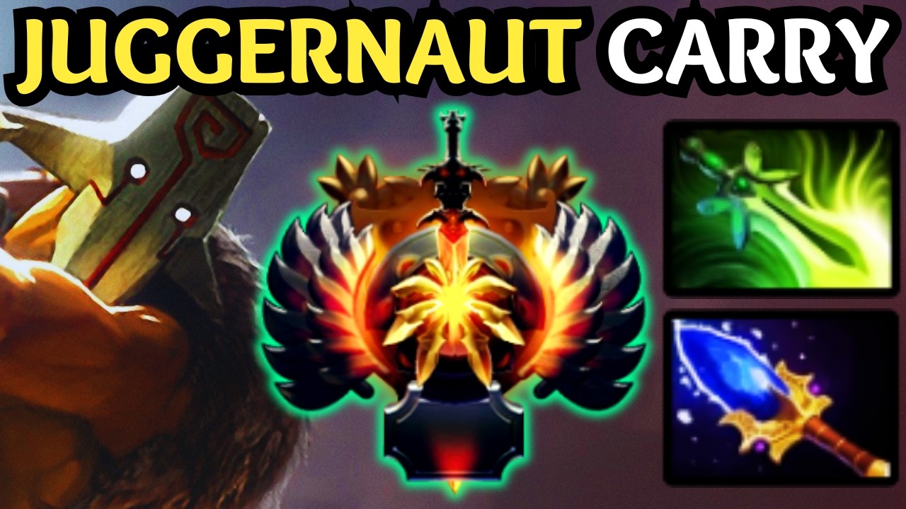 🔥 WHY JUGGERNAUT CARRY DOMINATES GAME 🔥 DOTA 2