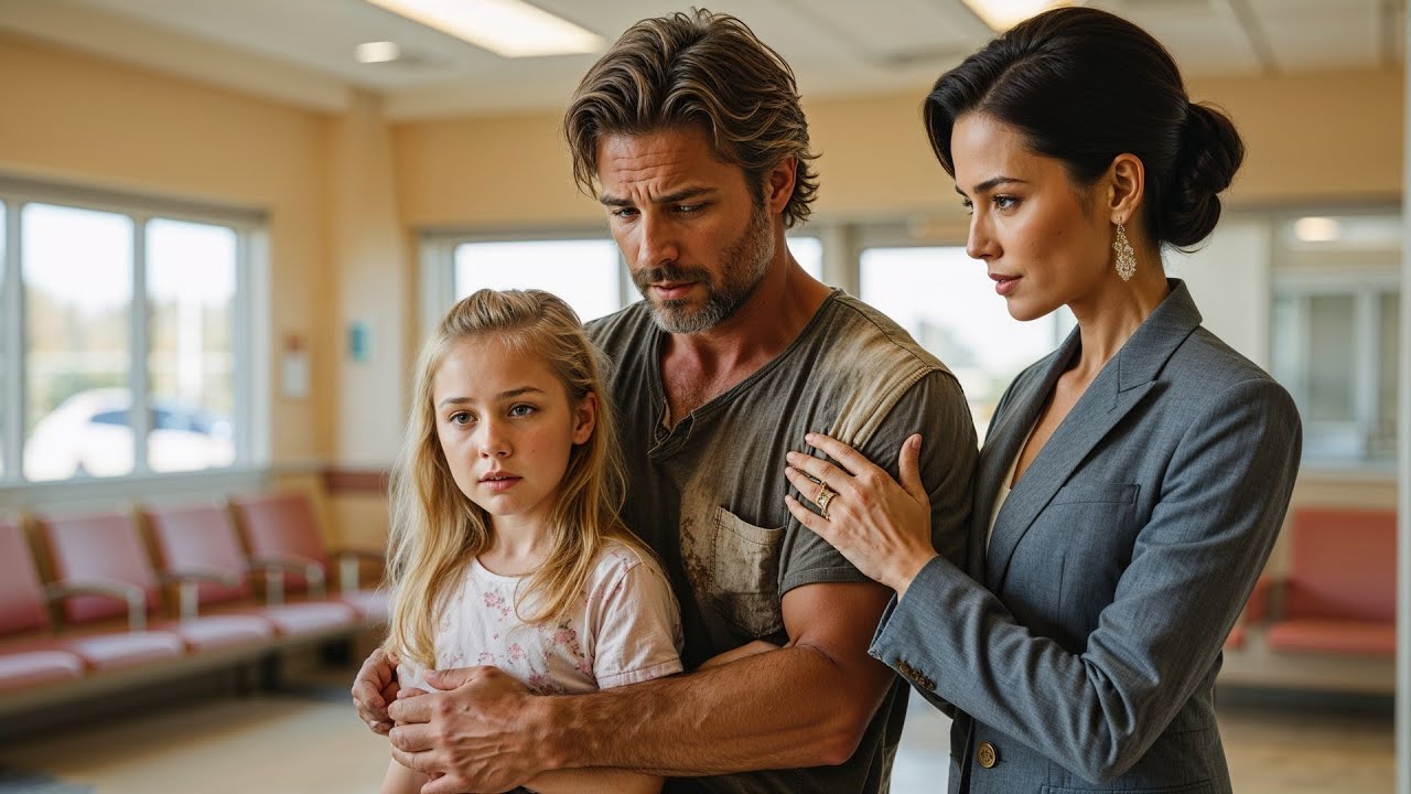 Struggling Dad Comforted Woman at Hospital Waiting Room, Not Knowing The Millionaire Needed Him Most