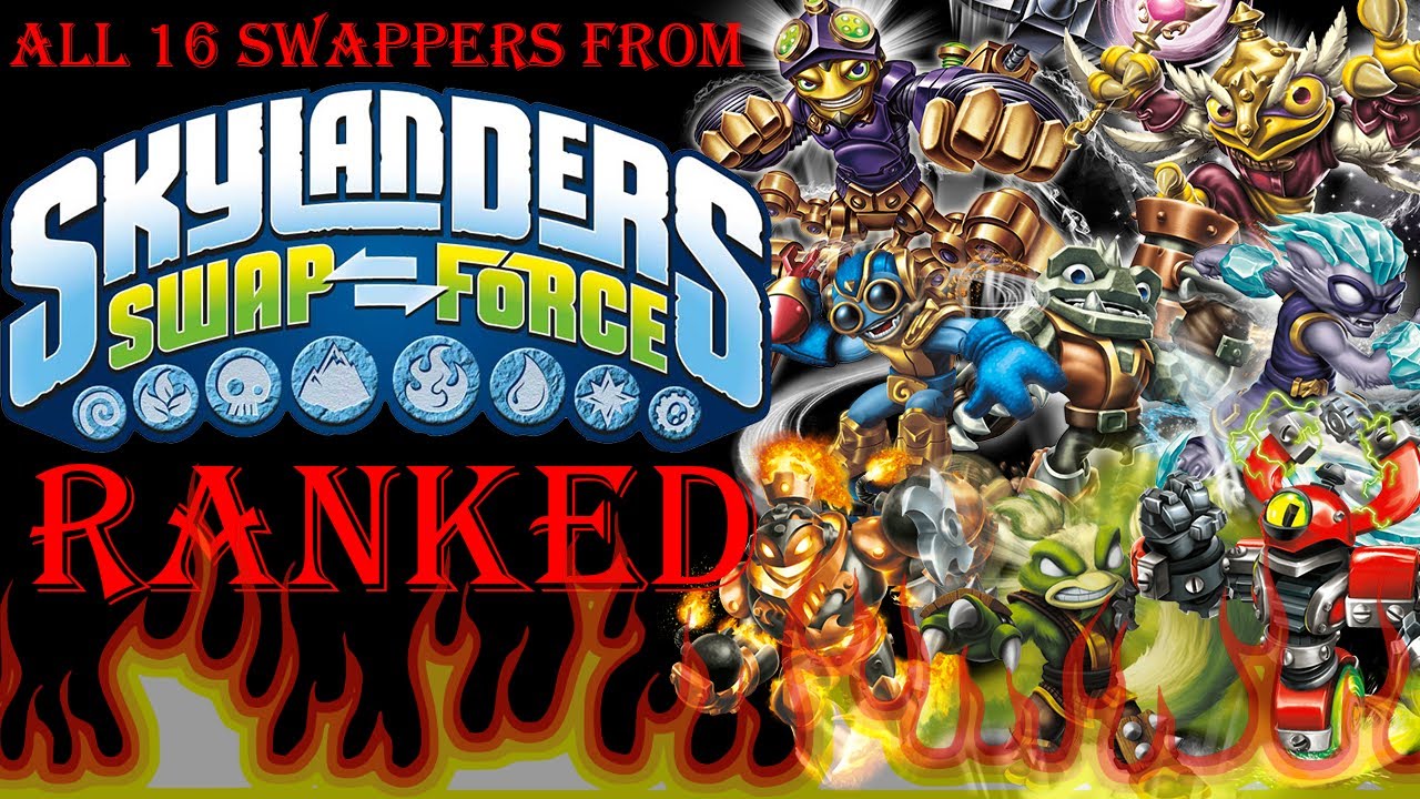 ВСЕ 16 своперов из Skylanders Swap Force ОЦЕНЕНЫ ОТ ХУДШЕГО К ЛУЧШЕМУ!