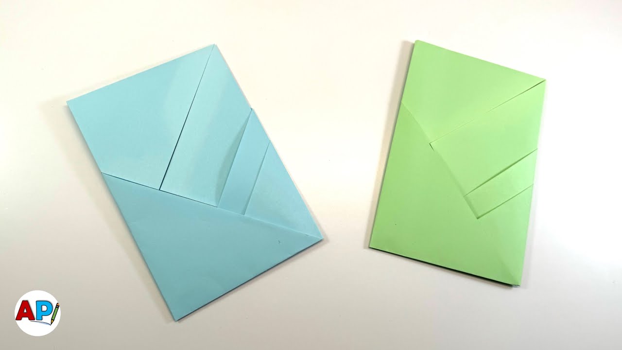 Come fare una busta di carta elegante | Origami semplice
