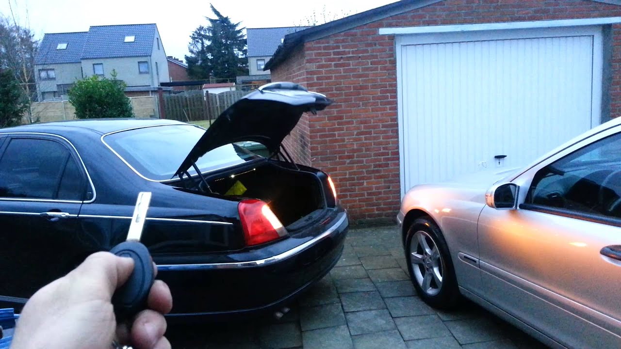 Rover 75 / automatic boot opening of the original key / automatyczne otwieranie klapy z pilota cz.3