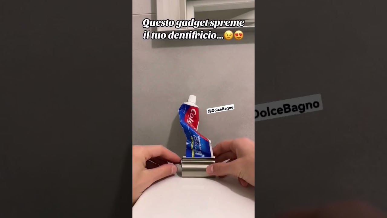 Perfetto per Ogni Bagno!✨ #bagno #innovazione #design #dentifricio