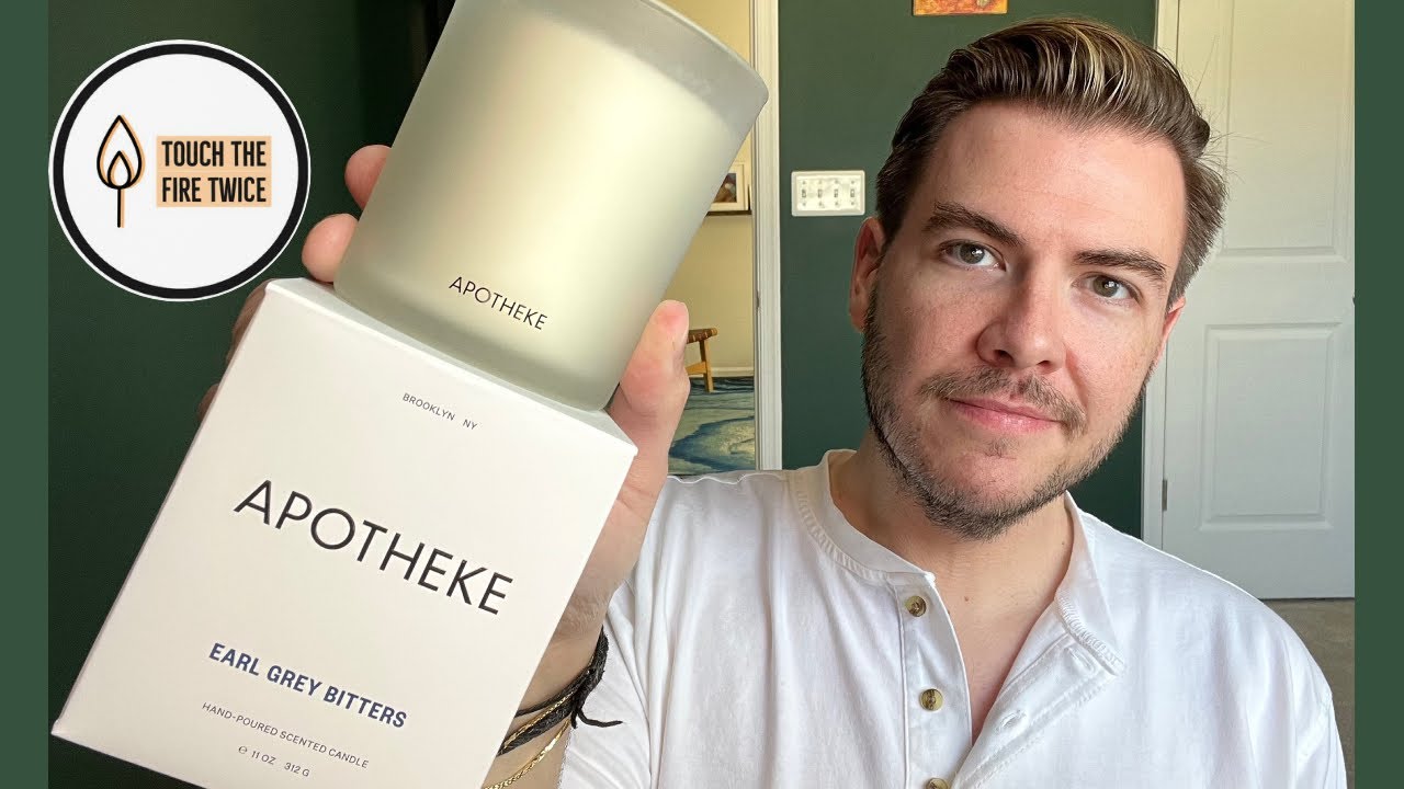 Обзор свечей Earl Grey Bitters и знакомство с брендом | Apotheke Co. | TouchTheFireTwice