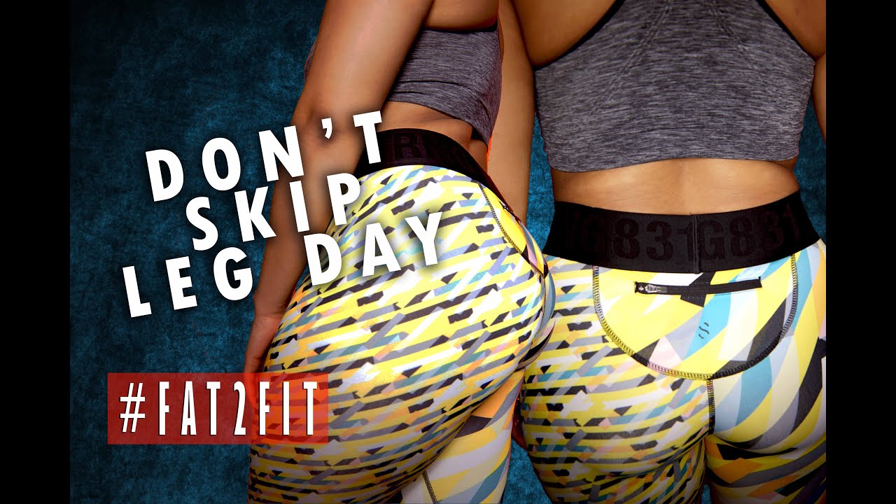 FAT 2 FIT FRIDAY'S EP. 3 - LEG & BOOTY WORKOUT // Samantha Pollack