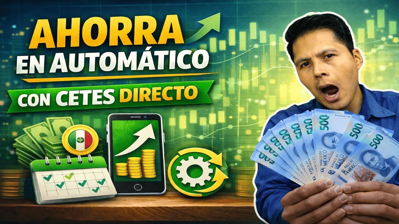 As&iacute; ahorro SIN DARME CUENTA usando CETES Directo